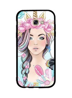 Buy Protective Case Cover For Samsung Galaxy A7 2017 Unicorn Girl in Egypt