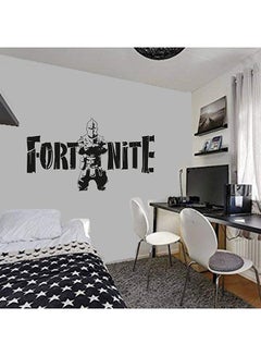 Buy 3D Fortnite Wall Sticker Black 50 x 28centimeter in UAE