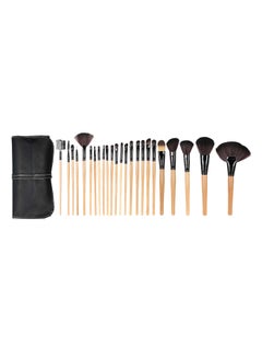 Buy Makeup Brush Set with Case Black in UAE