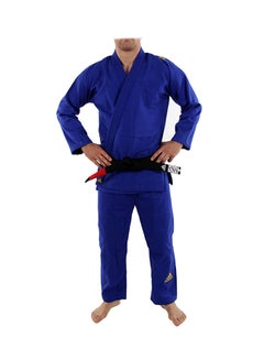 Buy Challenge Brazilian Tie-Knot Jiu-Jitsu Suit Set - Blue/Black M3 in UAE