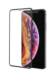Buy Tempered Glass Screen Protector For iPhone Xs Clear in UAE