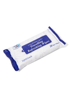 Buy Travelling Refreshing Wipes - 20's in UAE