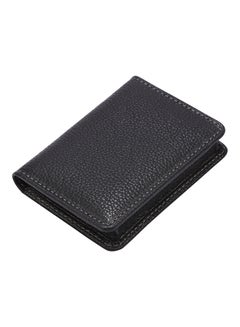 Buy Leather Card Case Black in Saudi Arabia