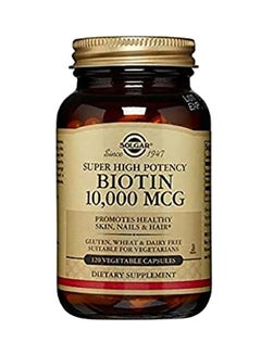 Buy Biotin 10000mcg - 120 Capsules in UAE