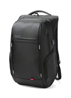 Buy Anti Theft Laptop Backpack With USB Charging Port Black in UAE