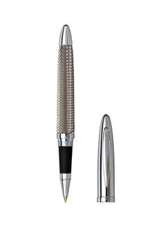 Buy Famous Ballpoint Pen Black/Chrome in UAE