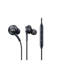 Buy In-Ear Earphones With Mic Black in Saudi Arabia