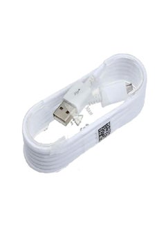 اشتري كابل شحن ومزامنة بيانات بمنفذ Micro USB أبيض في السعودية