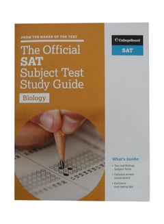 اشتري Official Sat Subject Test In Biology Study Guide غلاف ورقي عادي في الامارات