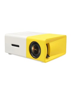 Buy Ultra Portable LED Projector 2724570985687 Yellow/White in UAE