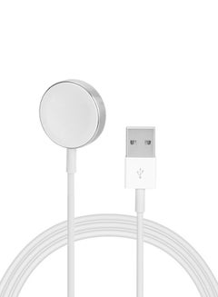 Buy Magnetic Charging Cable For Apple Watch White in Egypt