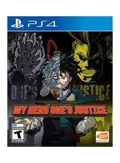 اشتري لعبة My Hero One's Justice- (إصدار عالمي) - قتال - بلاي ستيشن 4 (PS4) في مصر