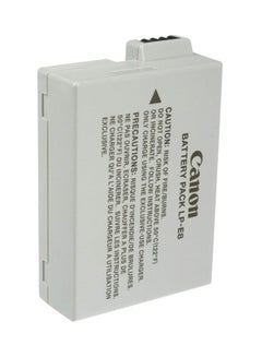 Buy 1120.0 mAh Lithium-Ion Battery For Canon Camera 550d/600d/650d/700d White in Saudi Arabia