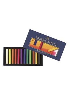 Buy 12-Piece Soft Pastel Crayons Multicolour in UAE