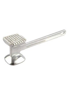 Buy Aluminum Meat Tenderizer Silver 1.75x2.5x10inch in UAE