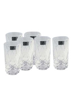 Buy 6-Piece Tumbler Set Clear in Saudi Arabia