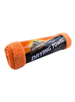 Buy Drying Towel Microfiber Orange in Saudi Arabia