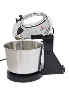 Buy Stand Mixer 150W ME-BWM1602SS Silver/Black in UAE