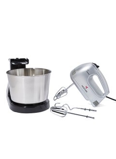 Buy Stand Mixer 150W ME-BWM1601SS Silver/Black in UAE