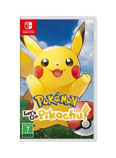 اشتري لعبة "Pokemon: Lets Go Pikachu" - باللغتين الإنجليزية/العربية - (إصدار المملكة العربية السعودية) - مغامرة - نينتندو سويتش في مصر