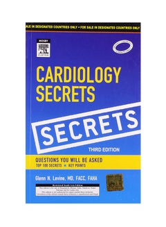 Buy Cardiology Secrets paperback english - 2009 in Saudi Arabia