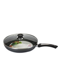 Buy Opera Frying Pan With Lid Black 24cm in Saudi Arabia