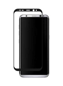 اشتري لاصقة حماية الشاشة من الزجاج المقوى لهواتف سامسونج جالاكسي S8+ شفاف في السعودية