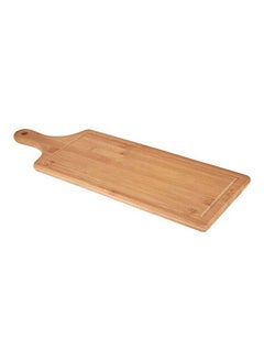 Buy Rectangular Chopping Board Beige 16.5x48centimeter in UAE