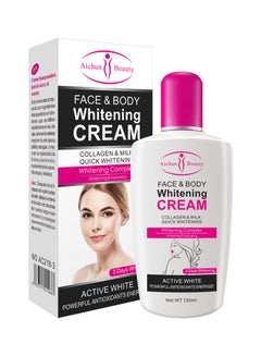 Buy Face And Body Whitening And Moisturizing Cream 120ml in UAE
