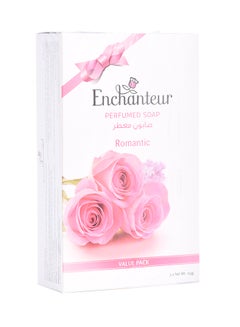 Buy Romantic Perfumed Bath Soap 3X125 g in Saudi Arabia