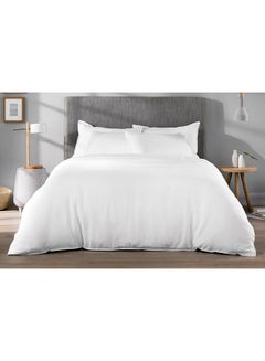 Buy Solid Duvet Microfiber White in UAE