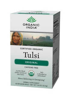 Buy Tulsi Original Stress Relieving And Energizing Tea Bags 1.8grams in UAE