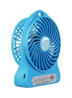 Buy Portable Mini USB Fan 10102599 Blue in Saudi Arabia