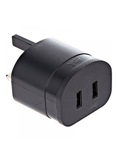 Buy Wall Charger With Micro USB Charging Cable Black in UAE