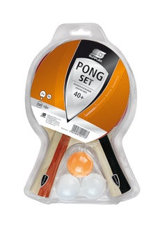 Buy 5-Piece Pong Table Tennis Racket With Ball Set in Saudi Arabia