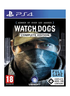 Buy Watch Dogs: Complete Edition  (Intl Version) - Action & Shooter - PlayStation 4 (PS4) in Saudi Arabia