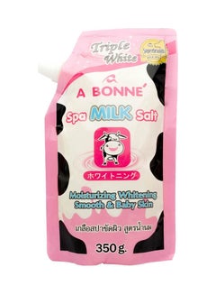 Buy Spa Milk Salt Moisturizing Multicolour 350grams in UAE