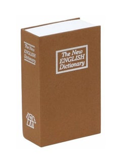 Buy Small Book Diversion Safe Brown 5.6x11.2x18centimeter in UAE