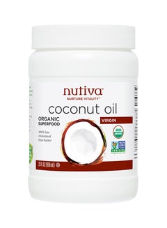 Buy Virgin Organic Coconut Oil 858ml in UAE