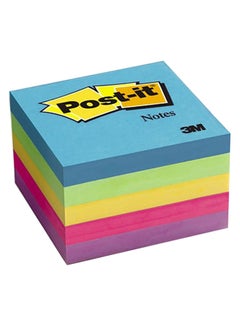 Buy 500-Piece Trendy Self Stick Notes Multicolour in UAE
