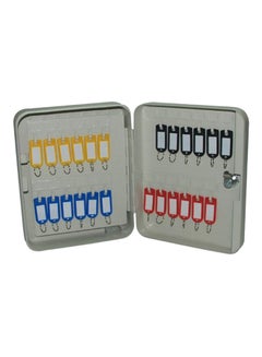 Buy Metal Key Organiser Box White in UAE