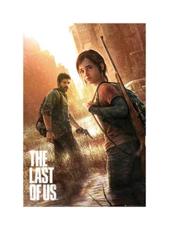 Buy The Last Of Us Key Art Maxi Poster Brown/Orange/White 24 x 36inch in UAE