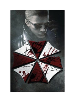 Buy Resident Evil Key Art Maxi Paper Poster Black/Red/White 61x91.5cm in Saudi Arabia