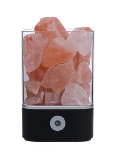 Buy LED Natural Crystal Salt Rock Night Light in Saudi Arabia