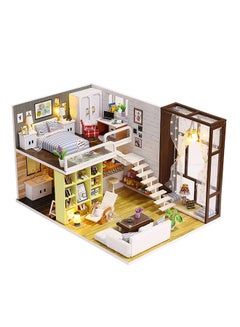 اشتري Wooden Miniature Dollhouse في السعودية