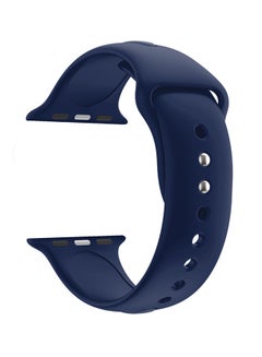 اشتري Replacement Band For Apple Watch Series 3 42mm Navy في مصر