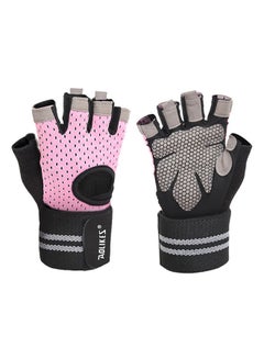 Buy Pair Of Half Finger Weight Lifting Gloves in UAE