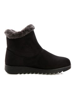 Buy Classic Ankle Boots Black/Grey in UAE