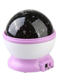 Buy Rotary Flashing Star Moon Projector Night Light in Saudi Arabia