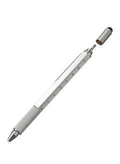 Buy 6-In-1 Multi-Purpose Stylus Pen Silver in UAE